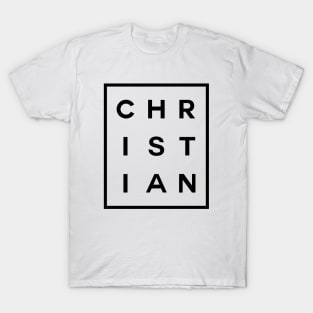 Christian Boxed (Black) T-Shirt